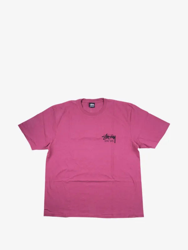 Stussy New York Tee Pink