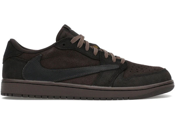 Jordan 1 Retro Low OG SP Travis Scott Velvet Brown - Lightly Used, OG All