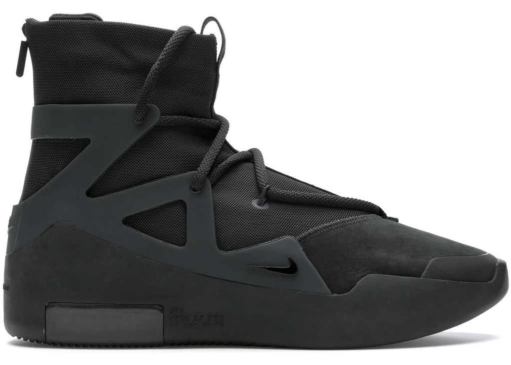 Nike Air Fear of God 1 Triple Black - Lightly Used, OG All