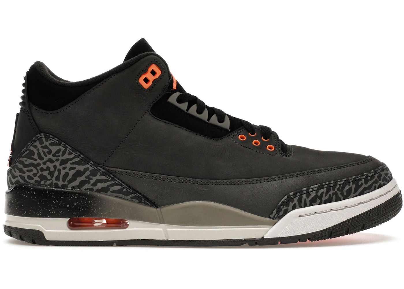 Jordan 3 Retro Fear Pack (2023) - Lightly Used, No Box