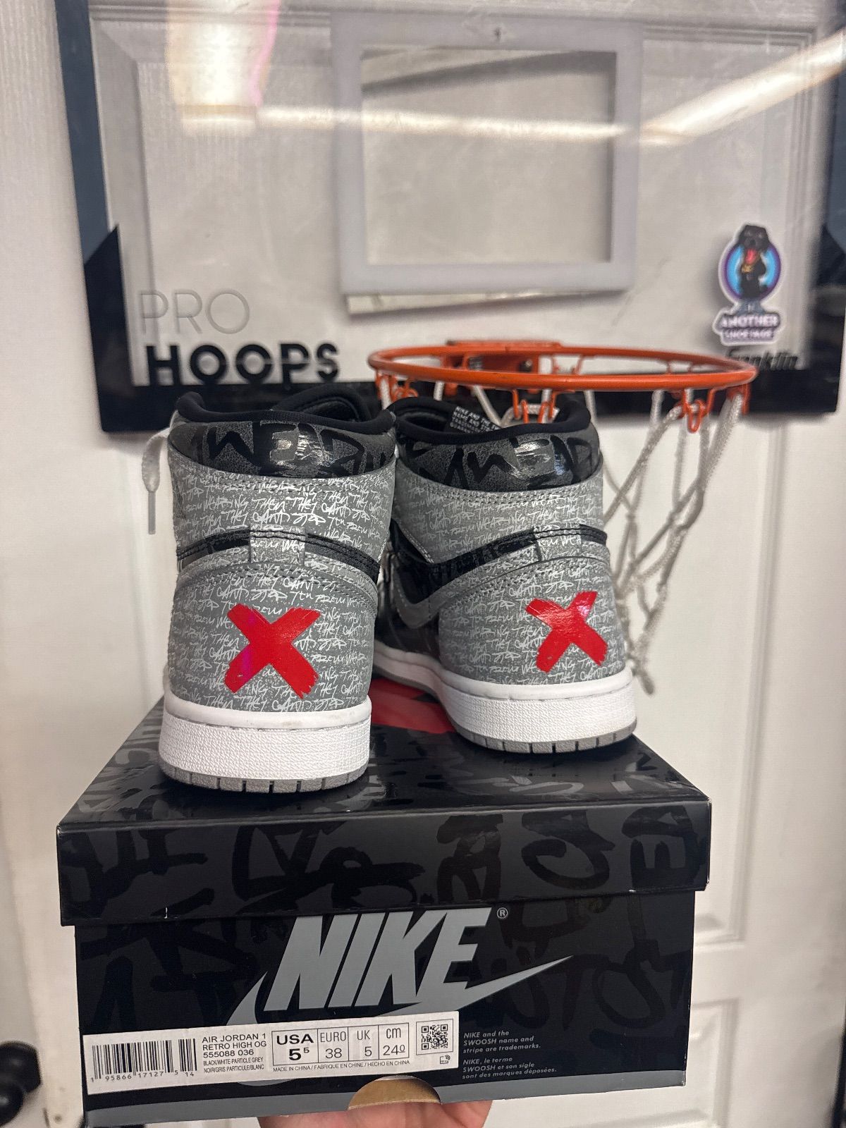 Jordan 1 Retro High OG Rebellionaire - Lightly Used, OG All Besides Black Laces