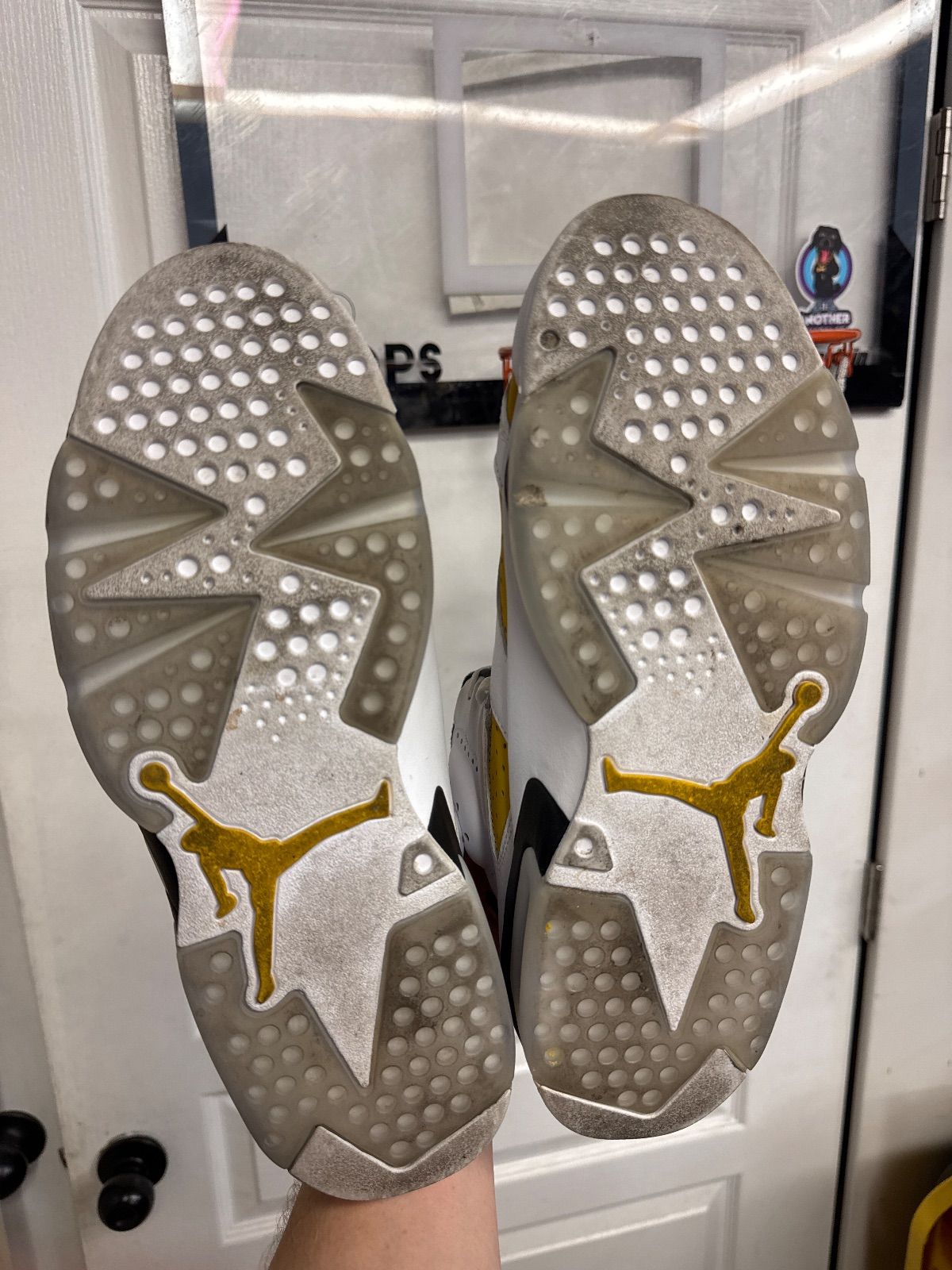 Jordan 6 Retro Yellow Ochre - Lightly Used, No Box