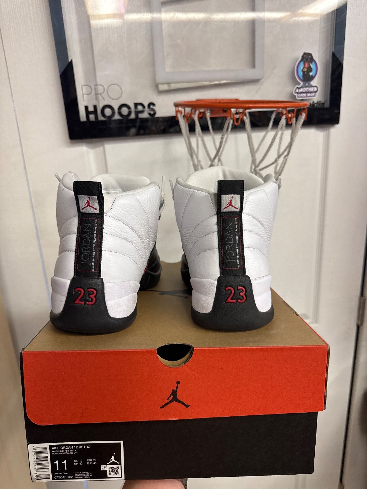 Jordan 12 Retro Taxi Flip - Lightly Used, OG All W/Flaw