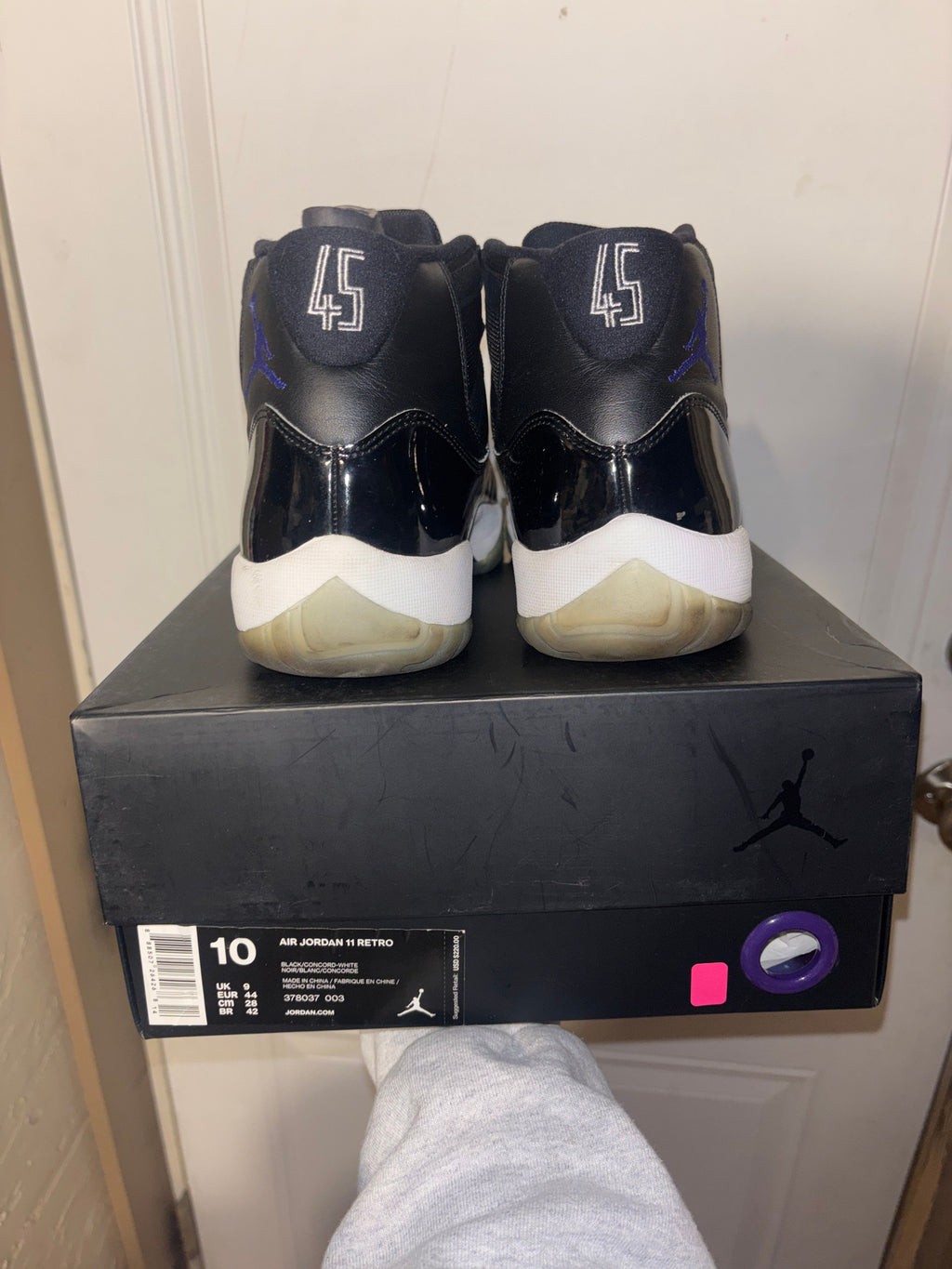 Jordan 11 Retro Space Jam (2016) - Fairly Used, OG All
