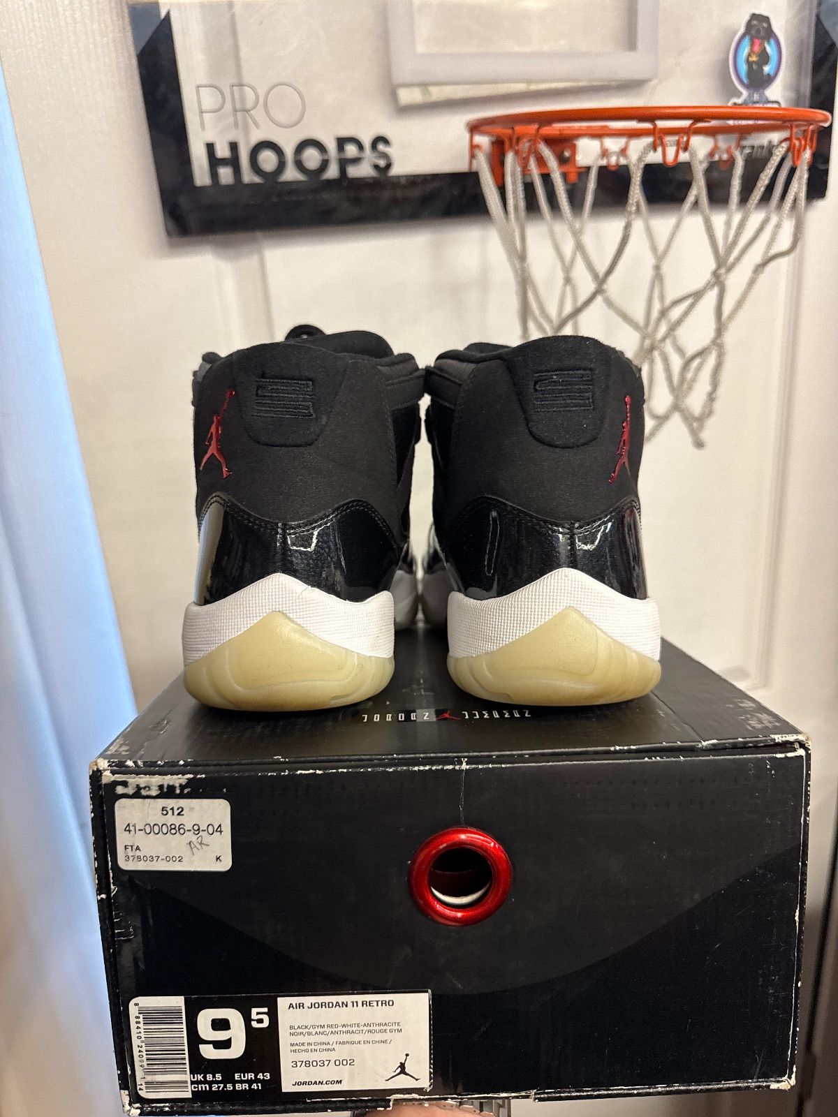 Jordan 11 Retro 72-10 - Lightly Used, OG All