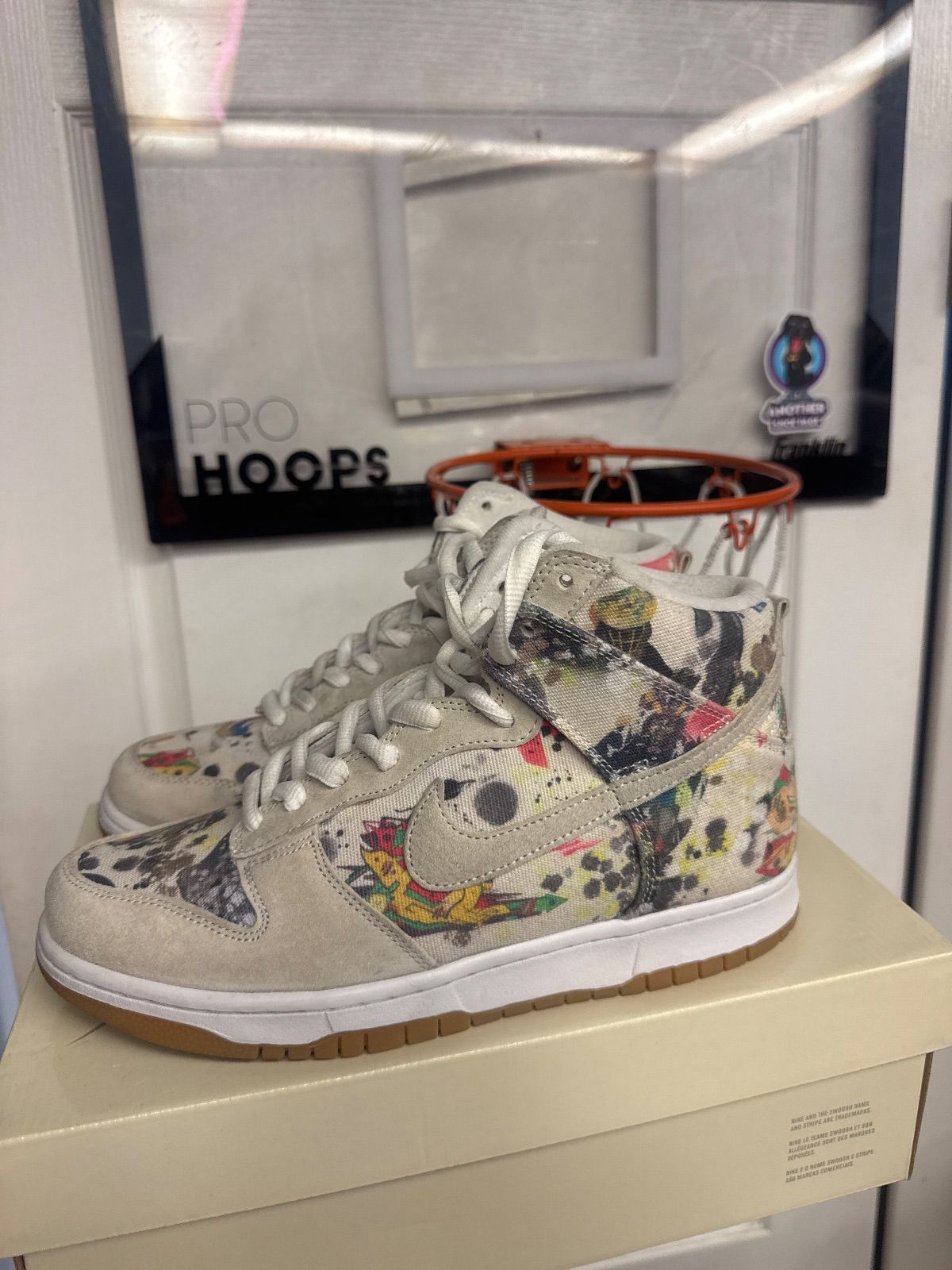 Nike SB Dunk High Supreme Rammellzee - Lightly Used, OG All