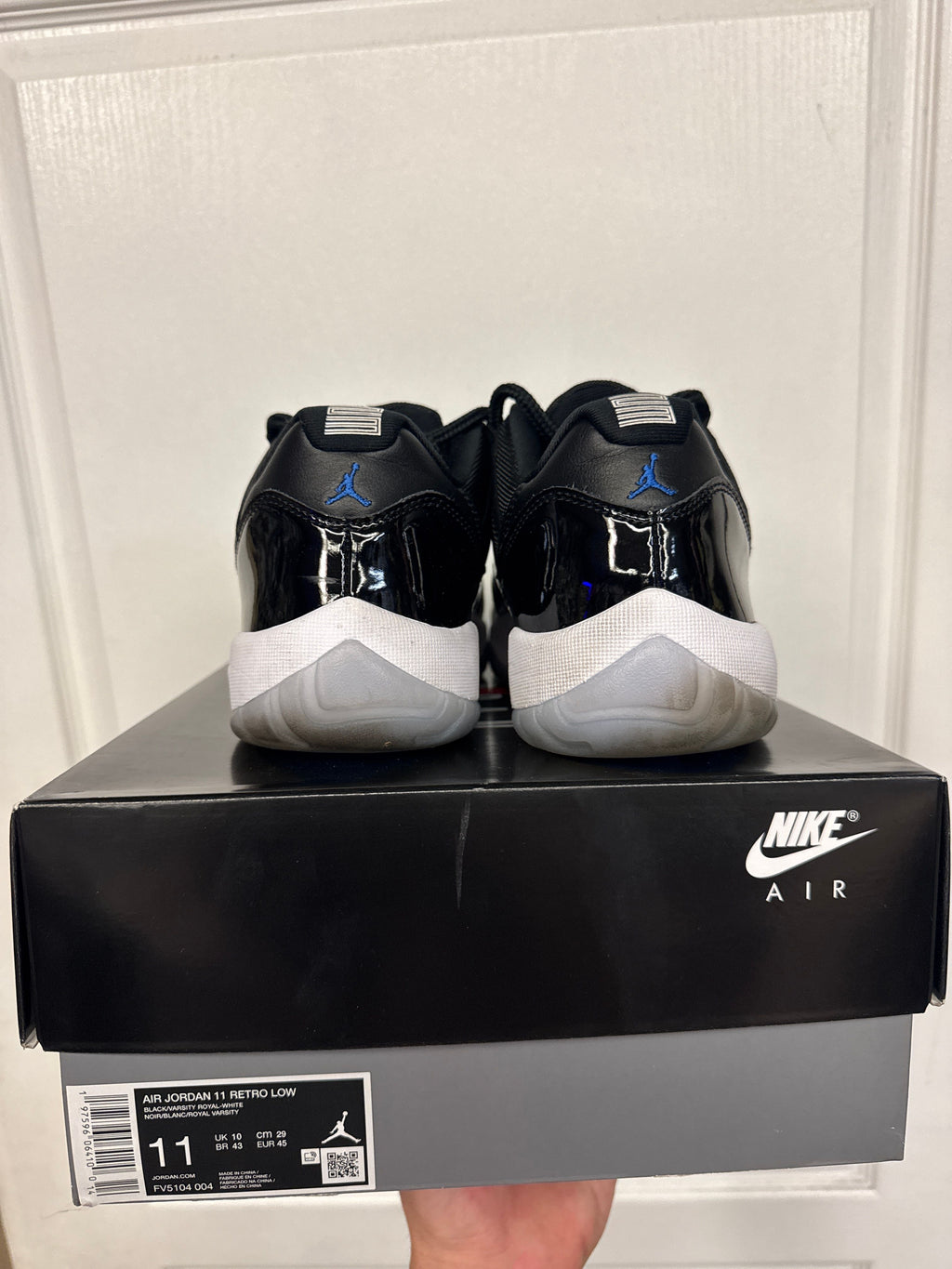 Jordan 11 Retro Low Space Jam - Lightly Used, OG All