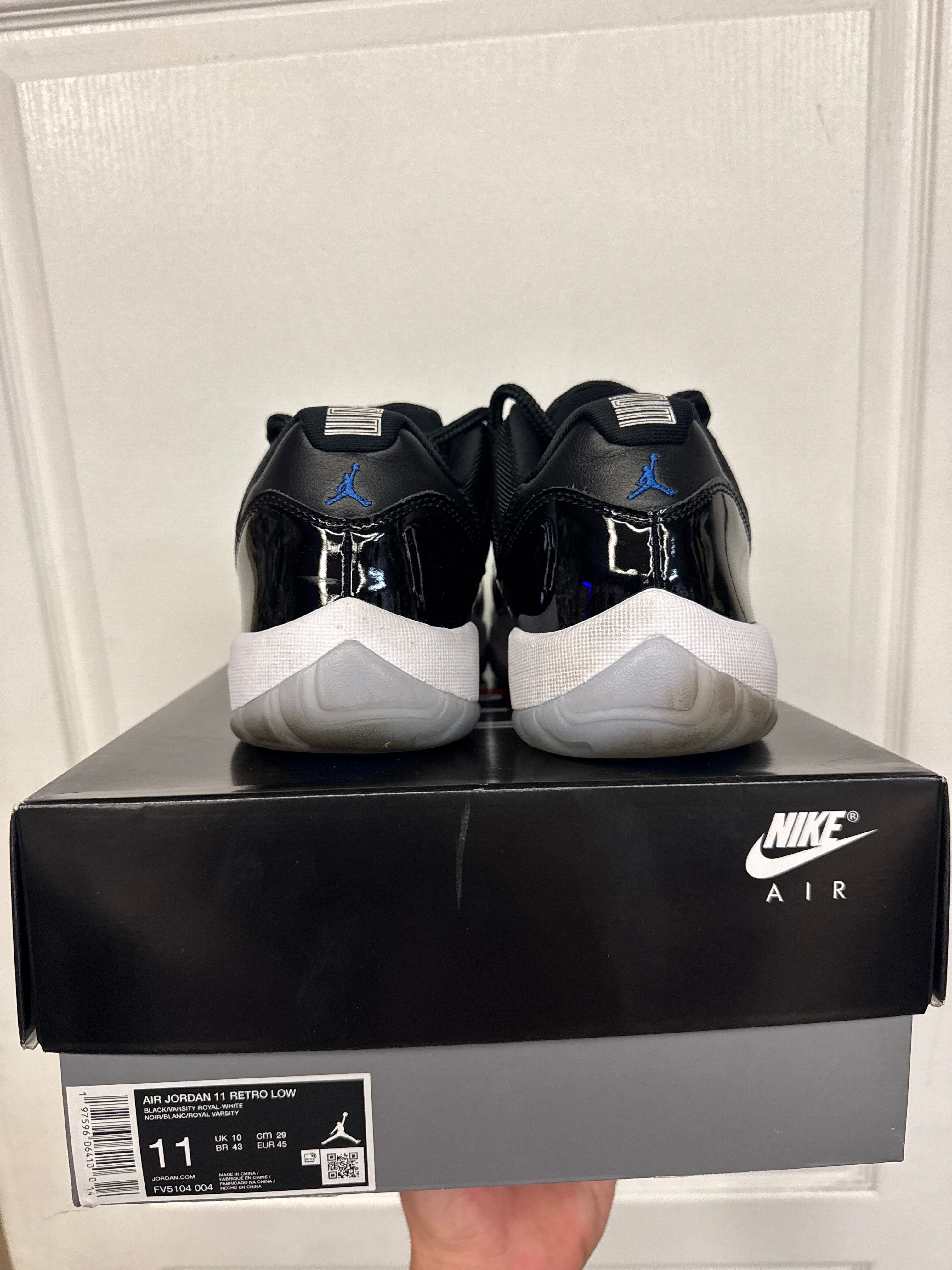 Jordan 11 Retro Low Space Jam - Lightly Used, OG All