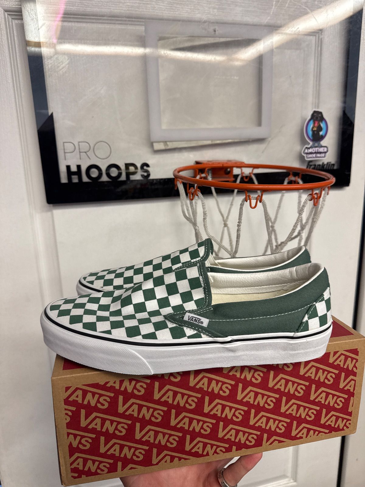 Vans Color Theory Duck Green Slip On