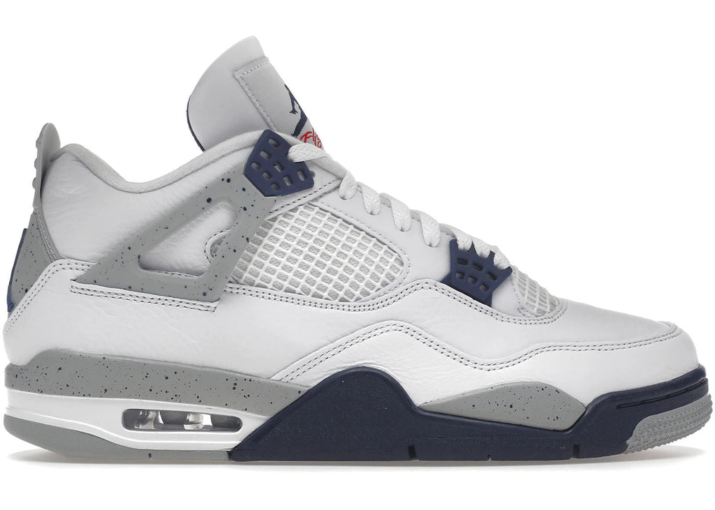 Jordan 4 Retro Midnight Navy - Lightly Used, OG All