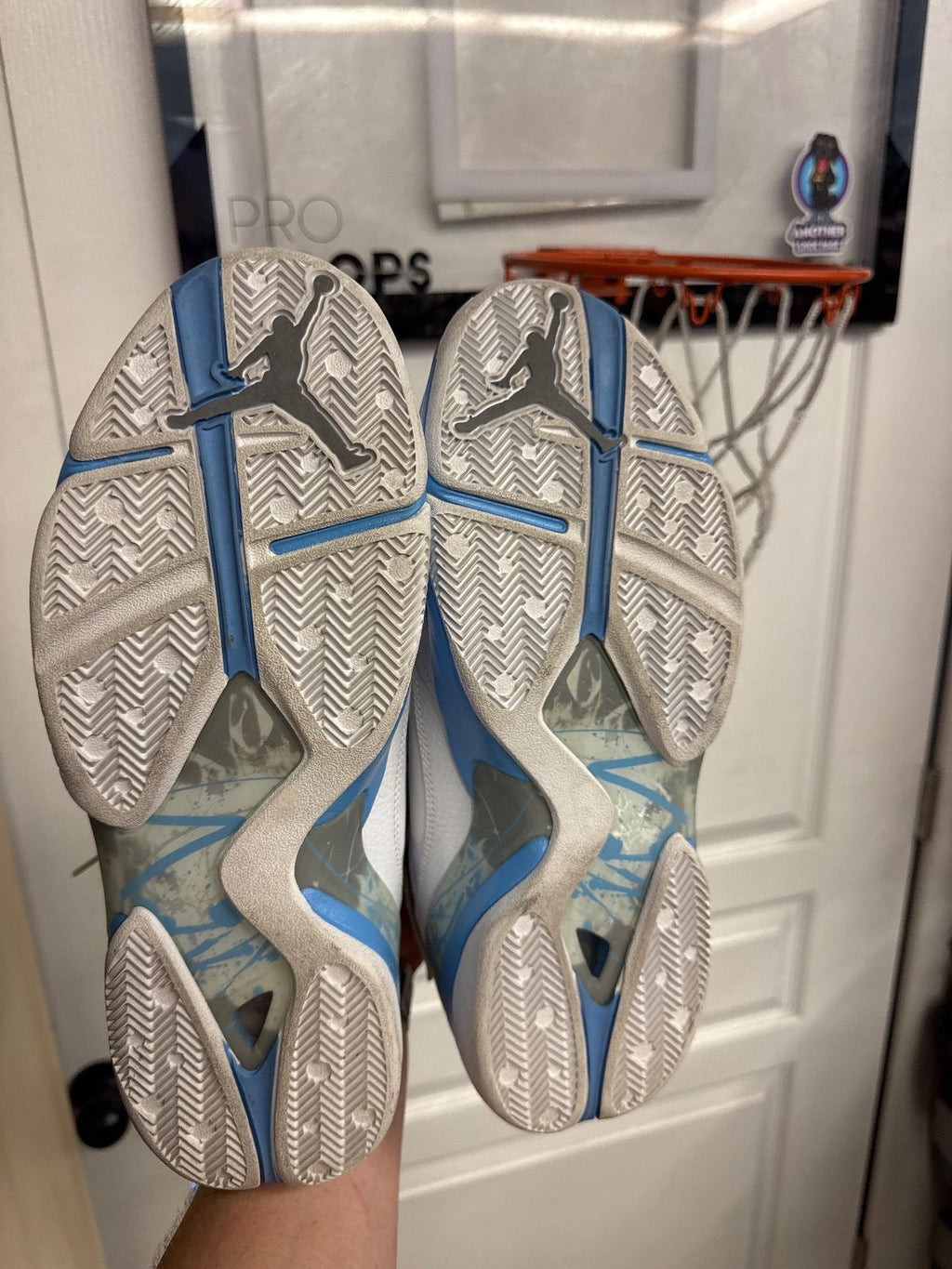 Jordan Air Jordan 8.0 White University Blue - Lightly Used, OG All