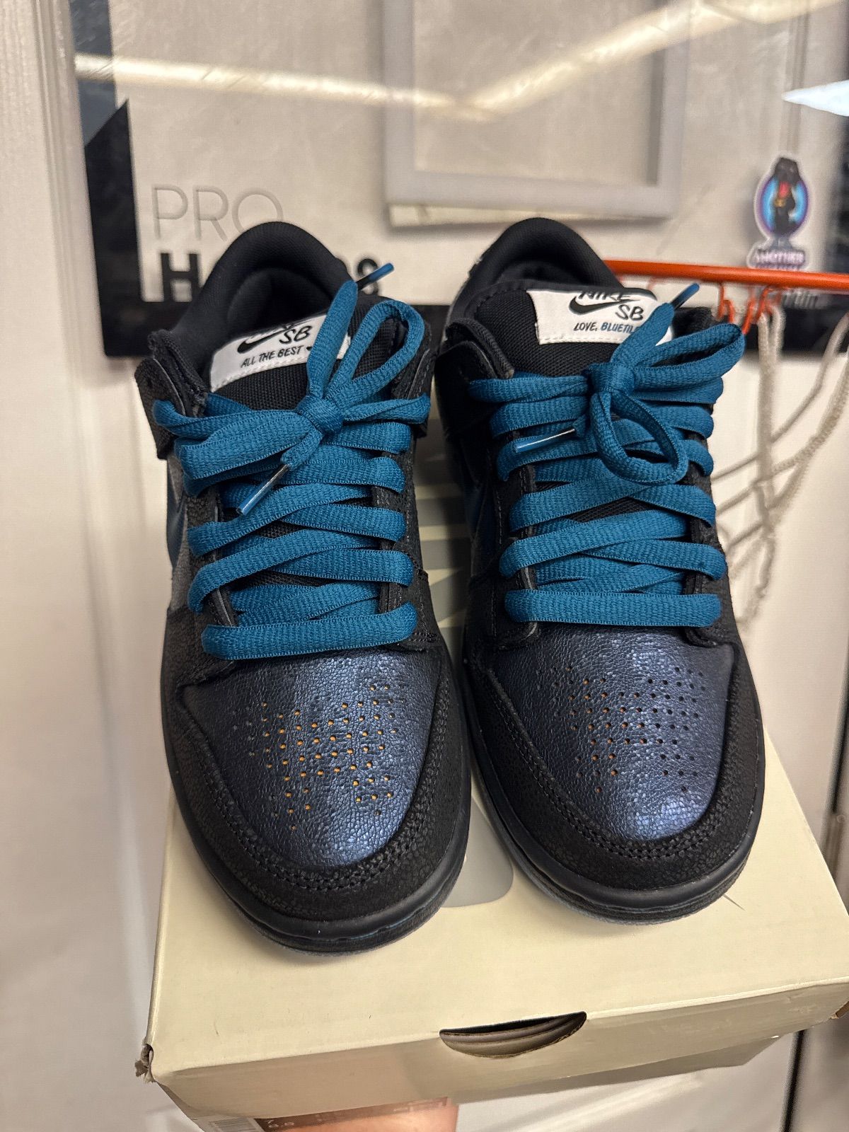 Nike SB Dunk Low Pro Bluetile Skateboards