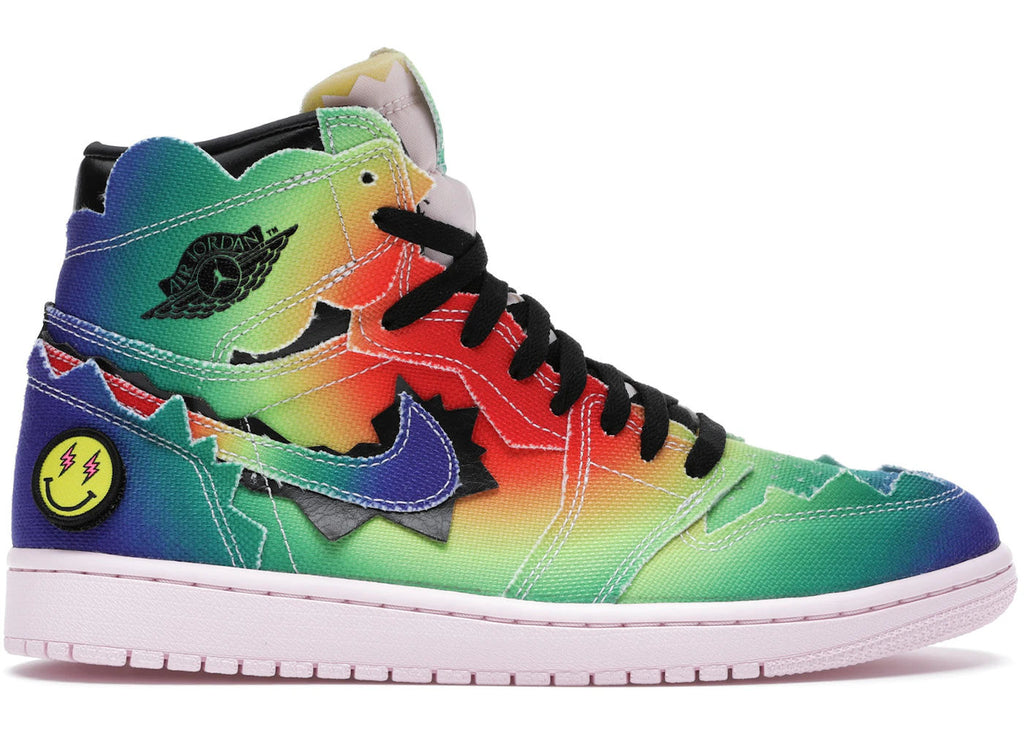 Jordan 1 Retro High J Balvin - Lightly Used, OG All Besides Extra Patches