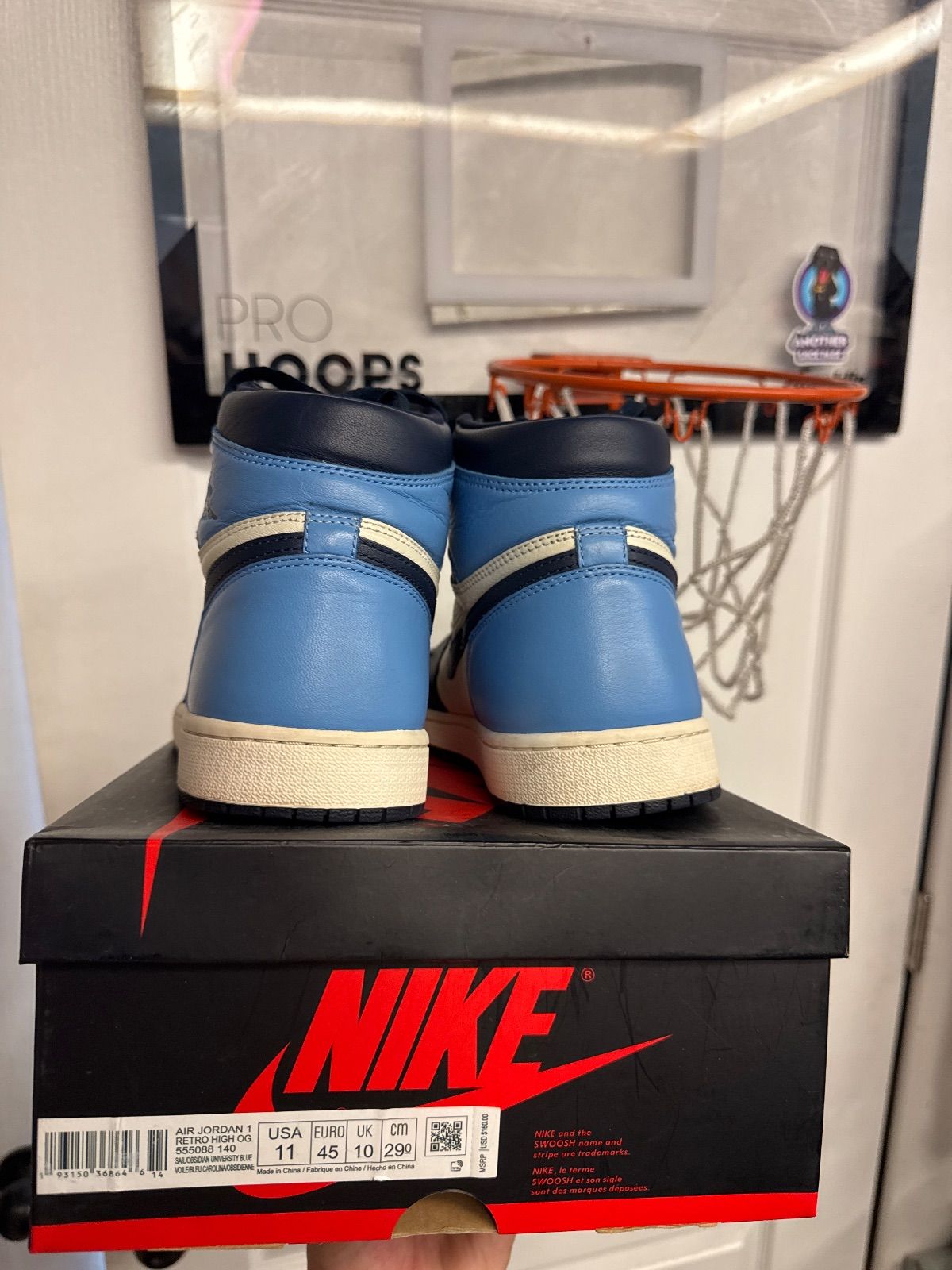 Jordan 1 Retro High Obsidian - Lightly Used, OG All Besides Extra Laces