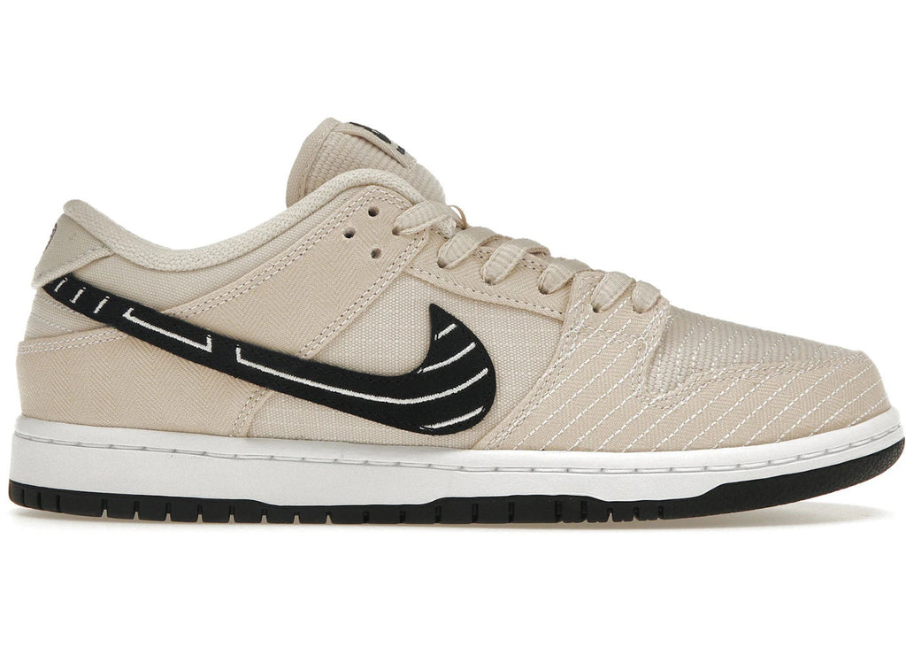 Nike SB Dunk Low Albino & Preto - Lightly Used, OG All