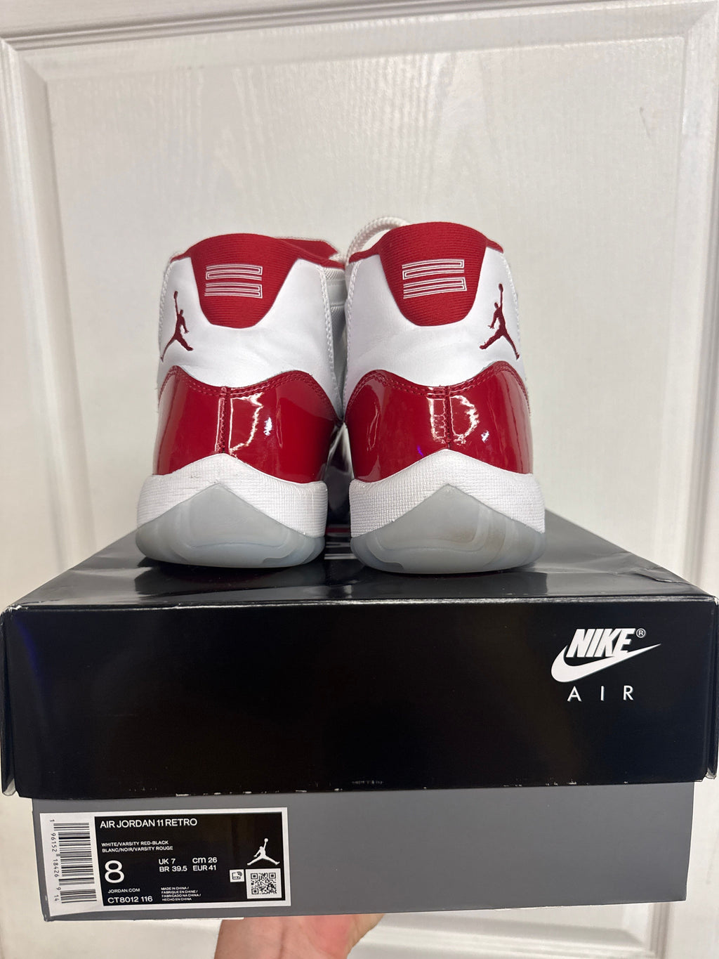 Jordan 11 Retro Cherry (2022) - Lightly Used, OG All