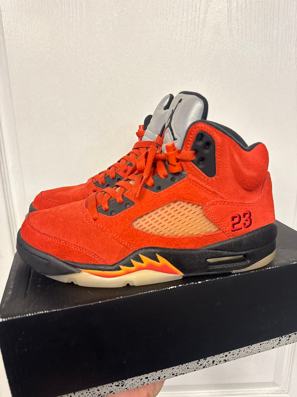 Jordan 5 Retro Dunk on Mars (Women's) - Lightly Used, OG Box