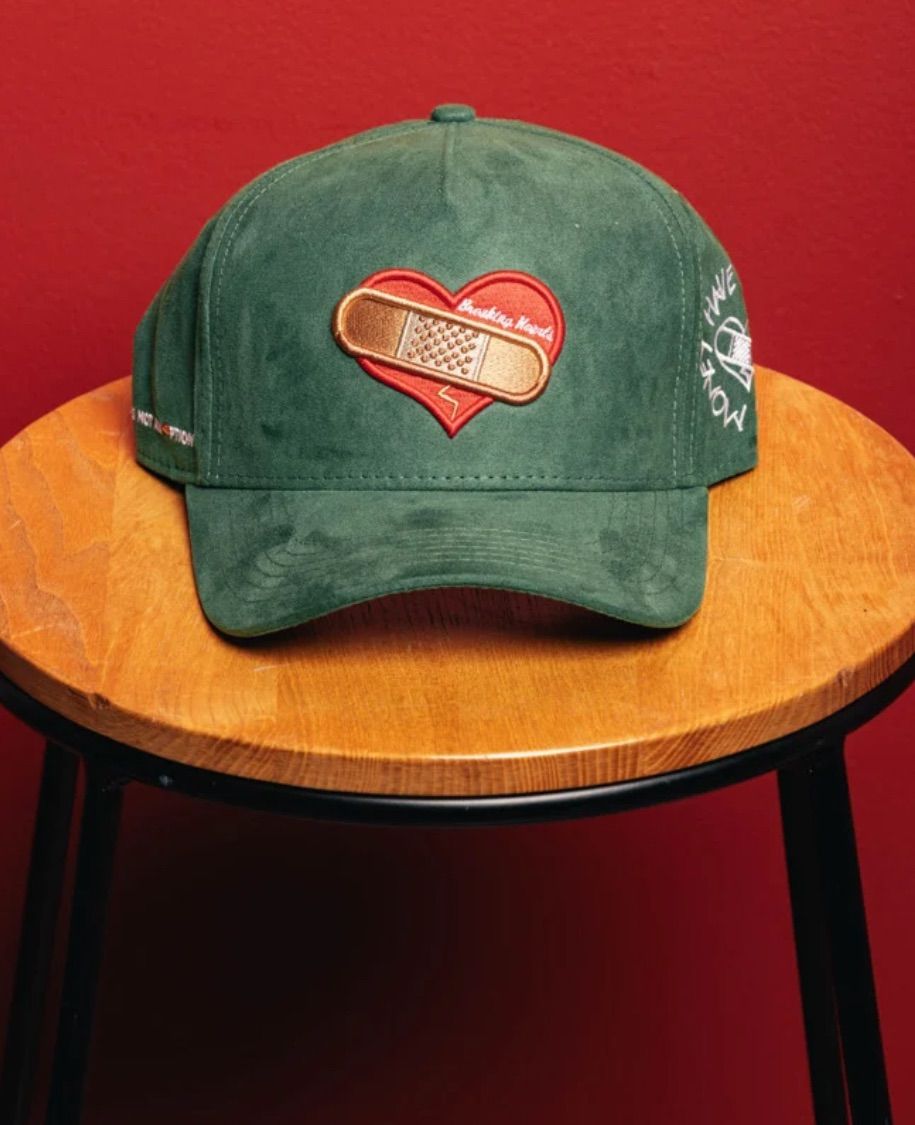 BHC Green Suede Snapback