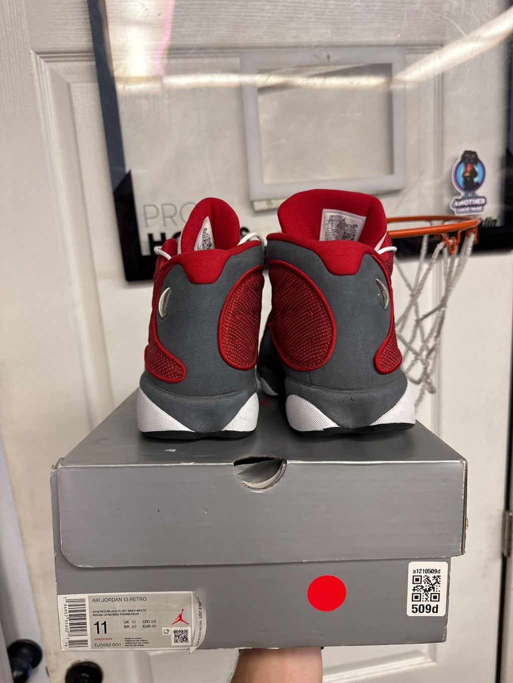 Jordan 13 Retro Gym Red Flint Grey - Lightly Used, OG All