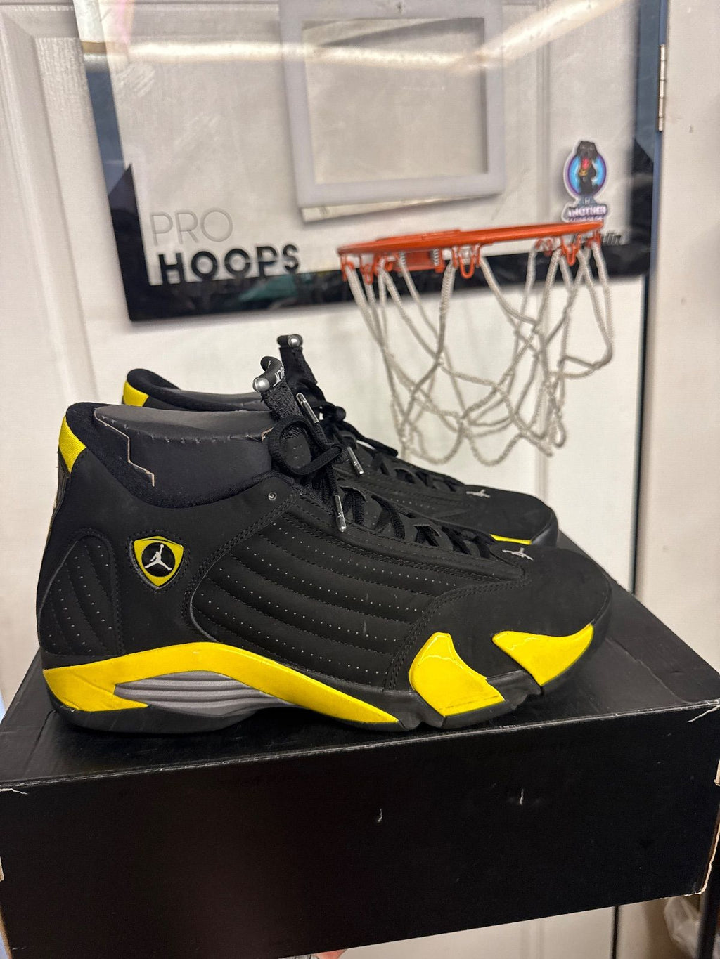Jordan 14 Retro Thunder - Fairly Used, OG All
