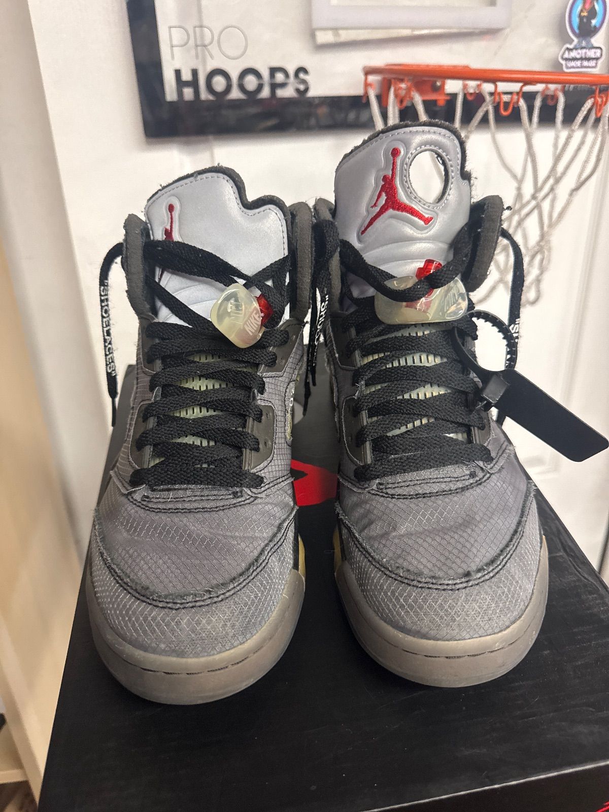 Jordan 5 Retro Off-White Muslin - Lightly Used, OG All W/Flaws