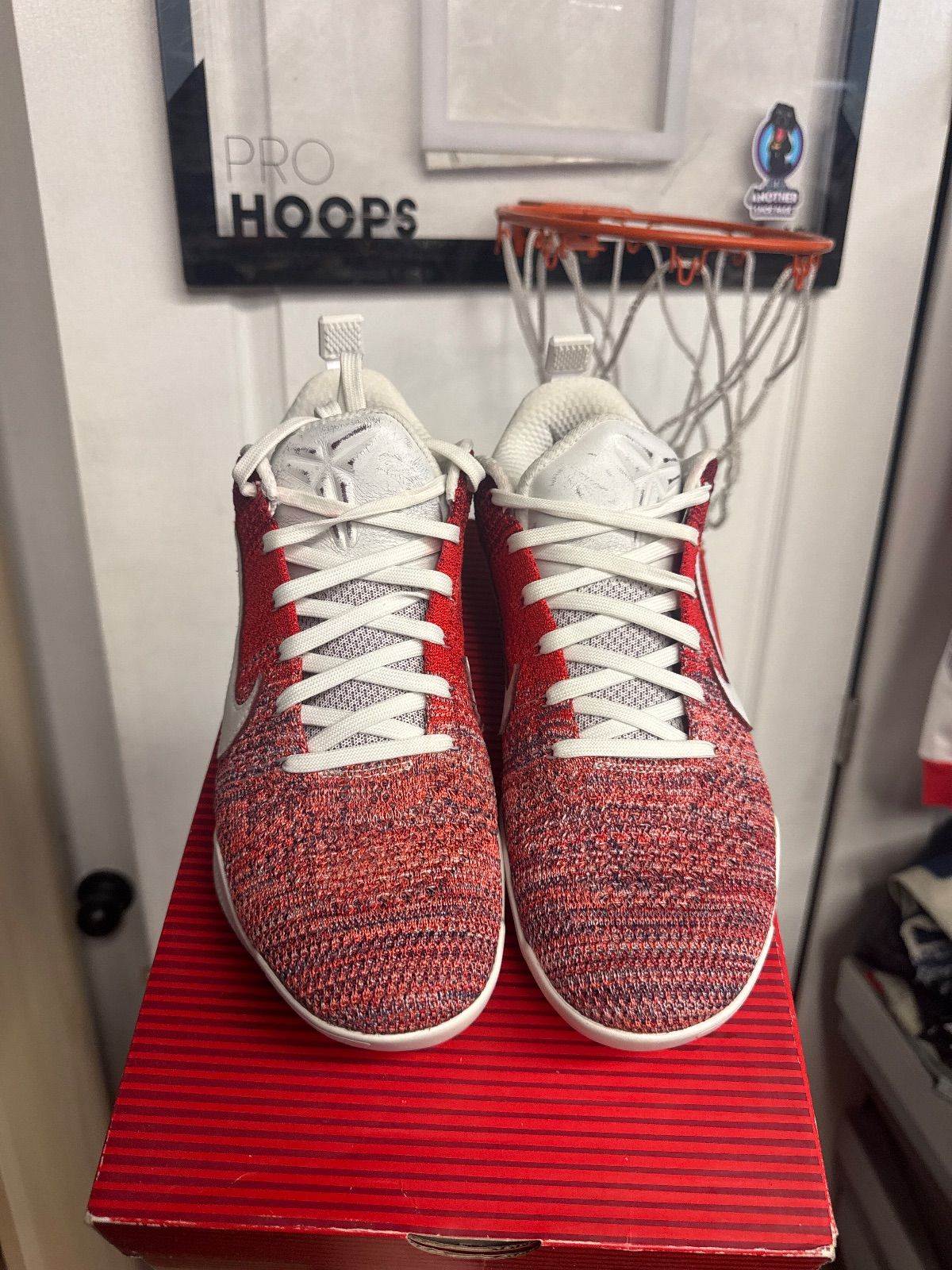 Nike Kobe 11 Elite Low 4KB Red Horse - Lightly Used, OG All
