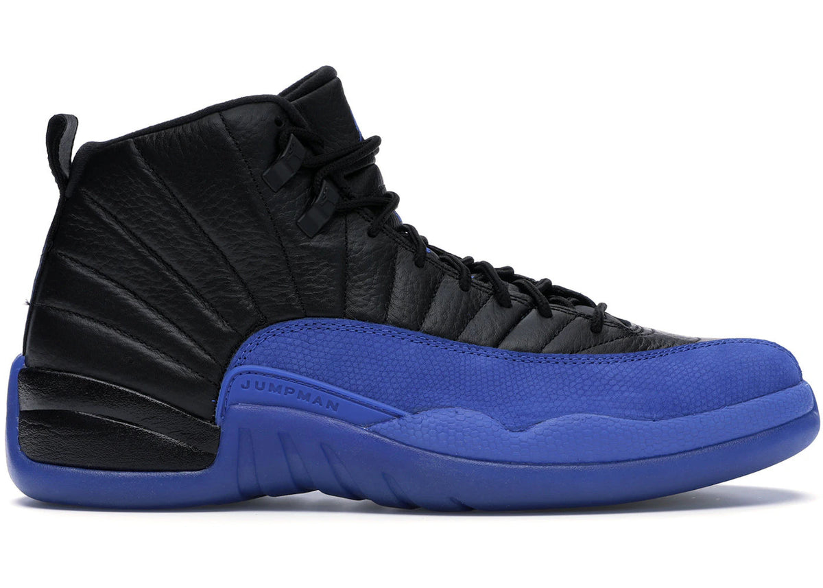 Jordan 12 Retro Black Game Royal - Lightly Used, No Box