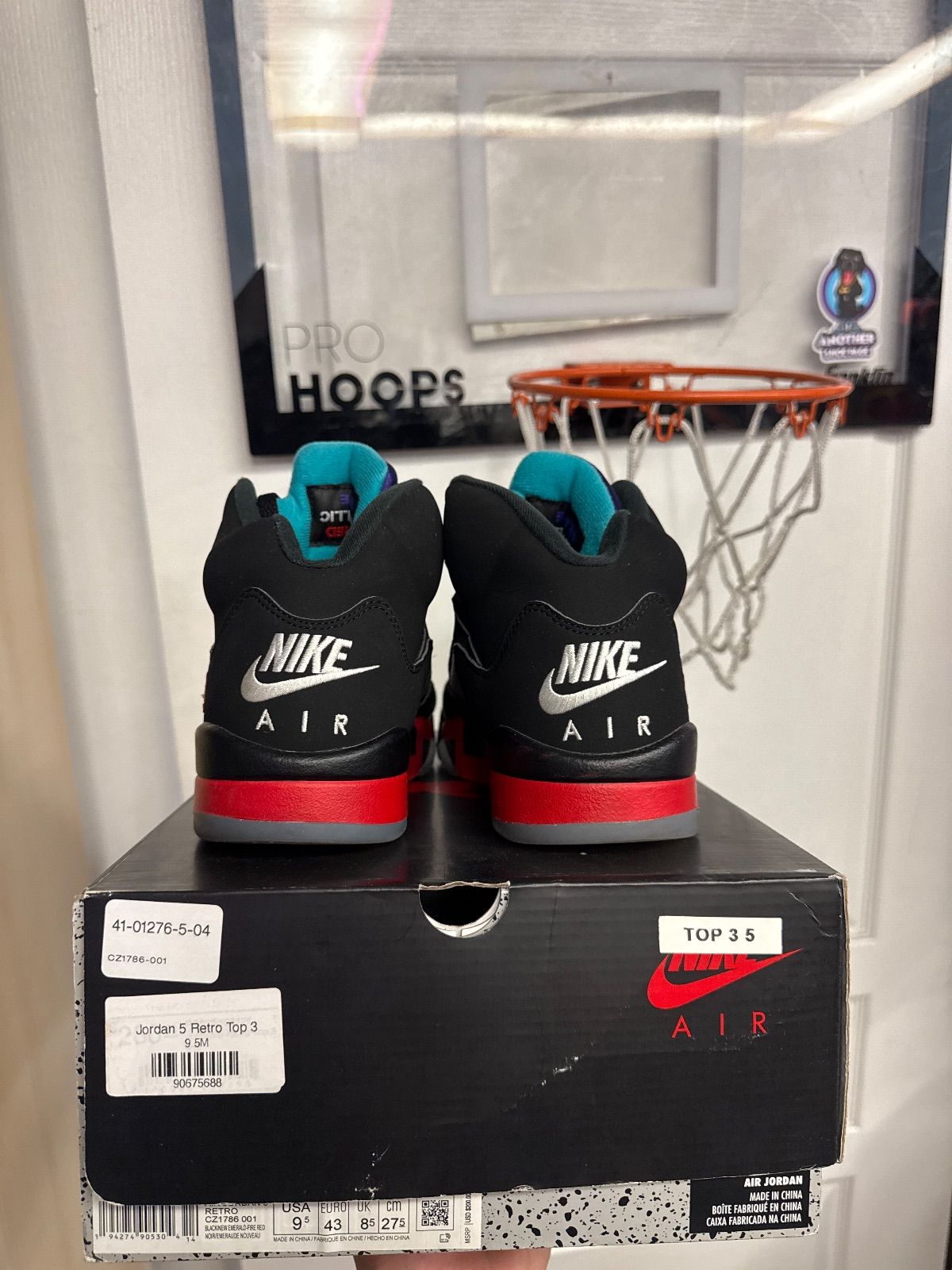 Jordan 5 Retro Top 3 - Lightly Used, OG All