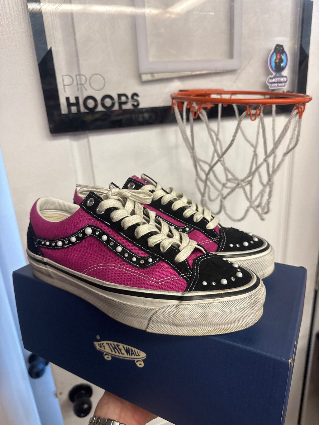Vans OTW Old Skool 36 Pearlized Pack Pink Black - Lightly Used, OG All