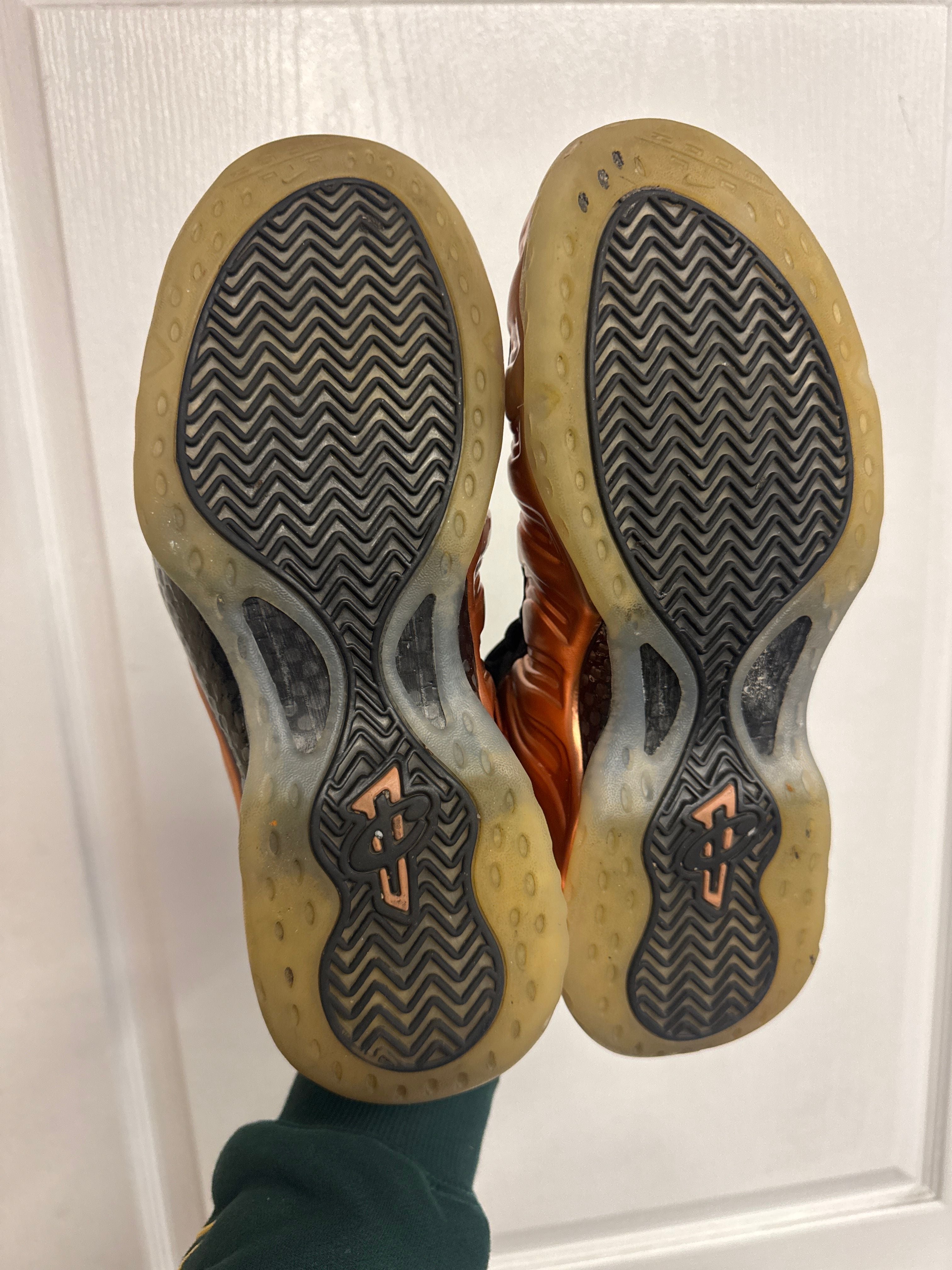 Nike Air Foamposite One Copper (2024) - Lightly Used, OG All