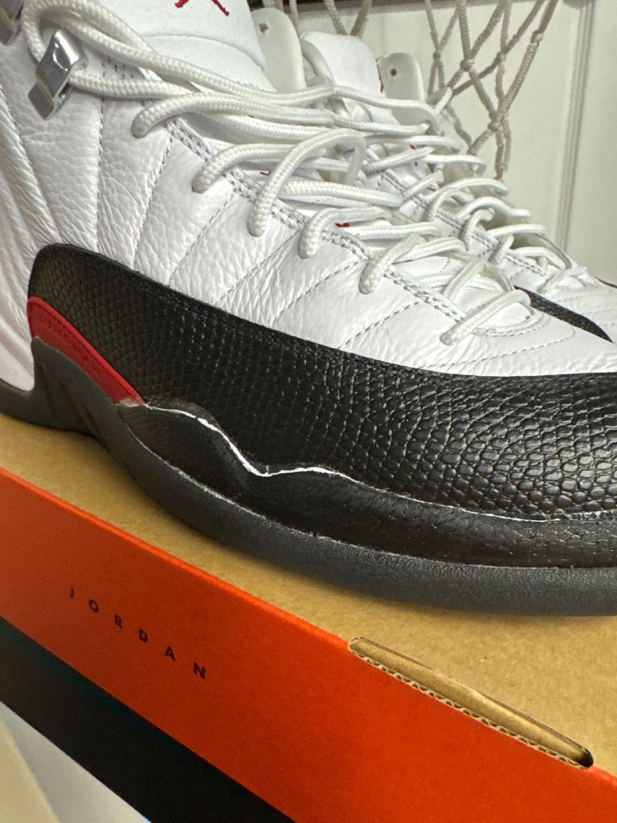 Jordan 12 Retro Taxi Flip - Lightly Used, OG All W/Flaw