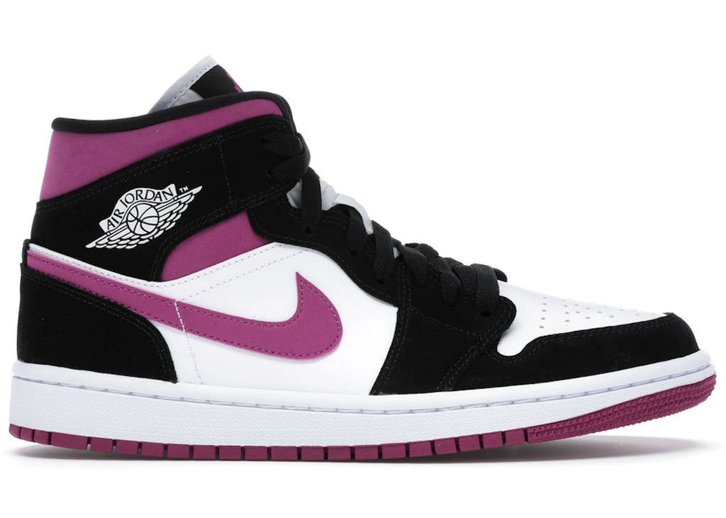 Jordan 1 Mid Magenta (Women's) - Lightly Used, No Box