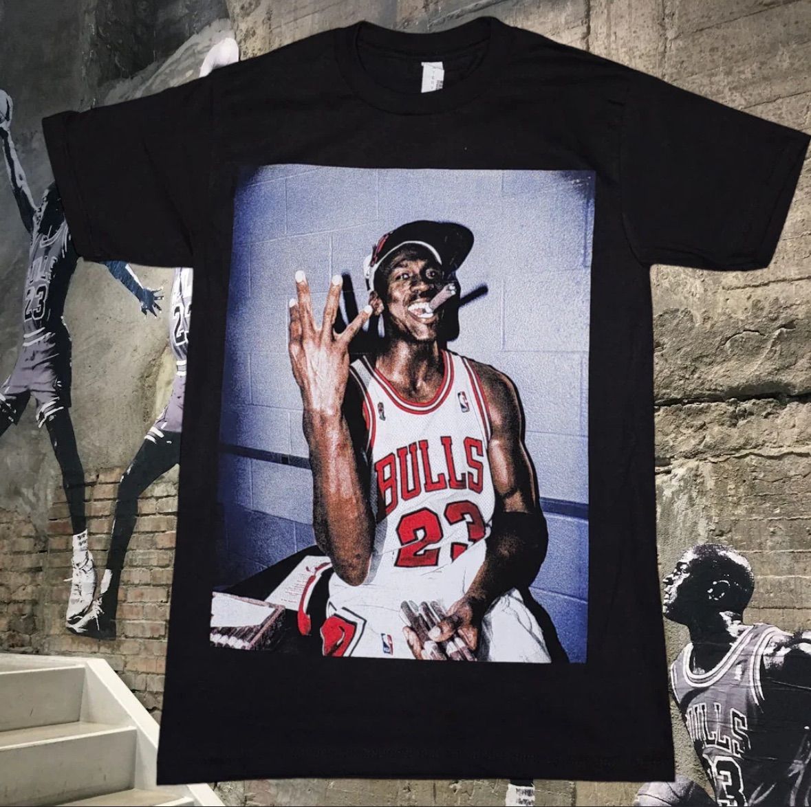 Michael Jordan Cigar Tee