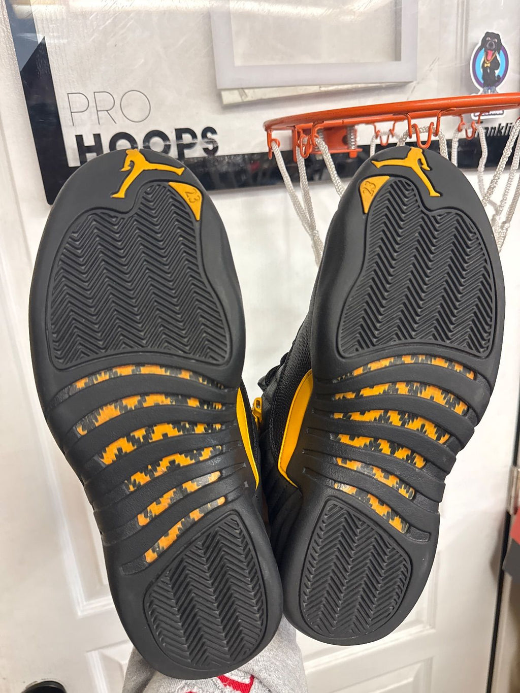 Jordan 12 Retro Black Taxi - Lightly Used, OG All