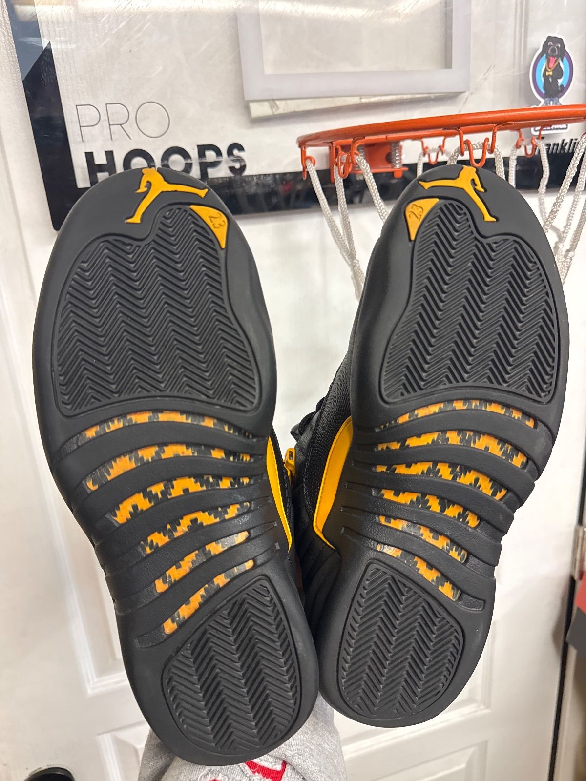 Jordan 12 Retro Black Taxi - Lightly Used, OG All