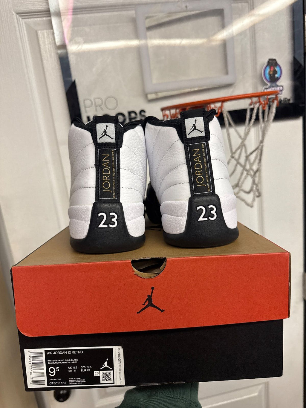 Jordan 12 Retro Royalty Taxi - Lightly Used, OG All