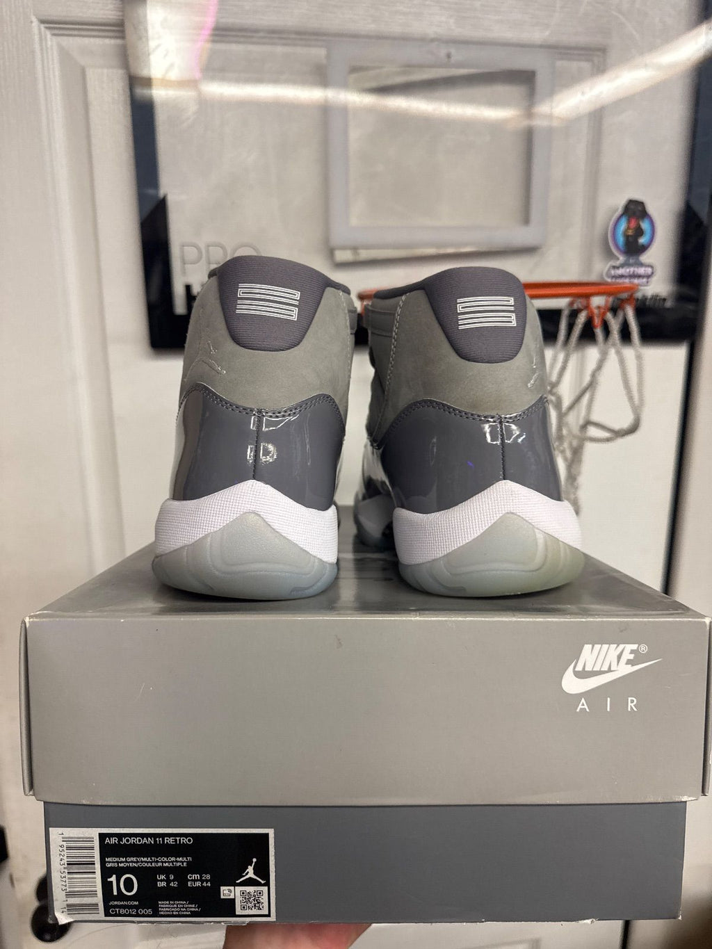Jordan 11 Retro Cool Grey (2021) - Lightly Used, OG All