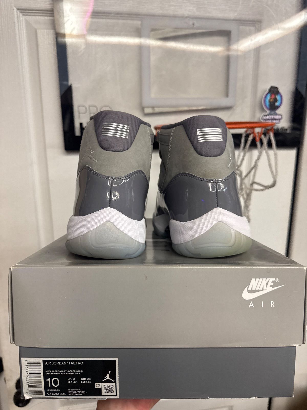 Jordan 11 Retro Cool Grey (2021) - Lightly Used, OG All