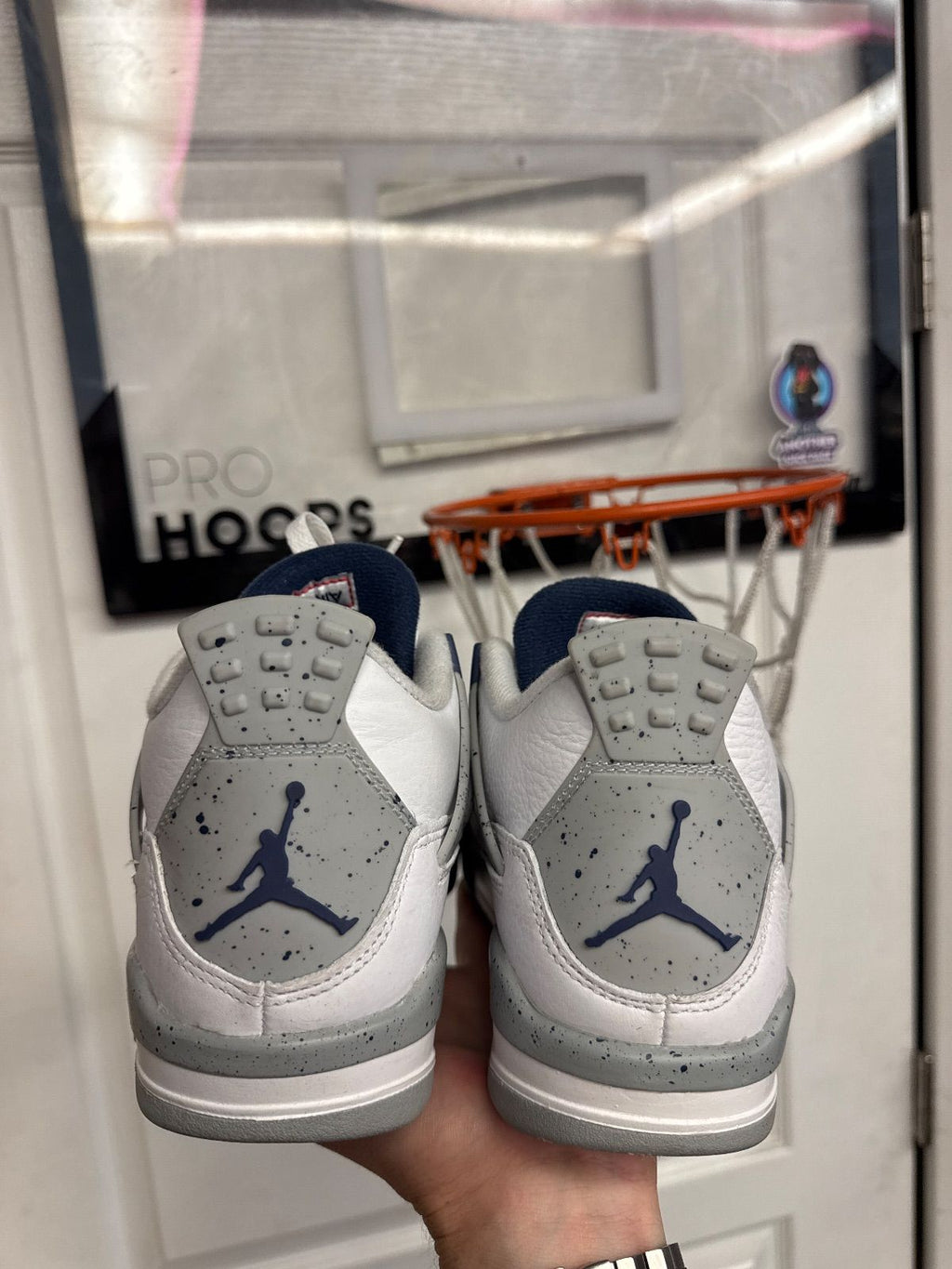 Jordan 4 Retro Midnight Navy (GS) - Lightly Used, No Box