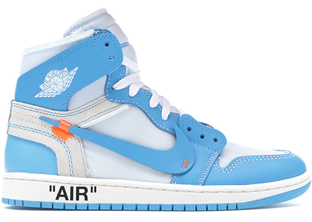 Jordan 1 Retro High Off-White University Blue - Fairly Used, No Box/No Extras