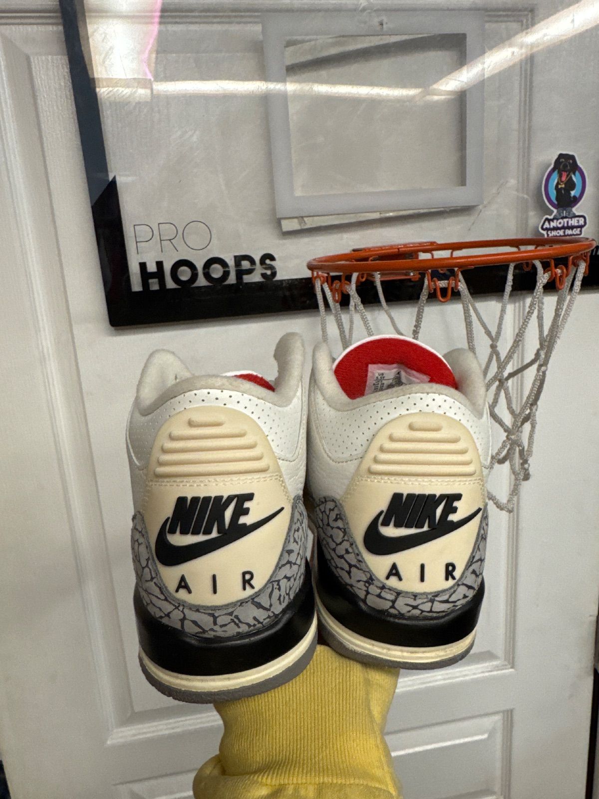 Jordan 3 Retro White Cement Reimagined (GS) - Lightly Used, No Box