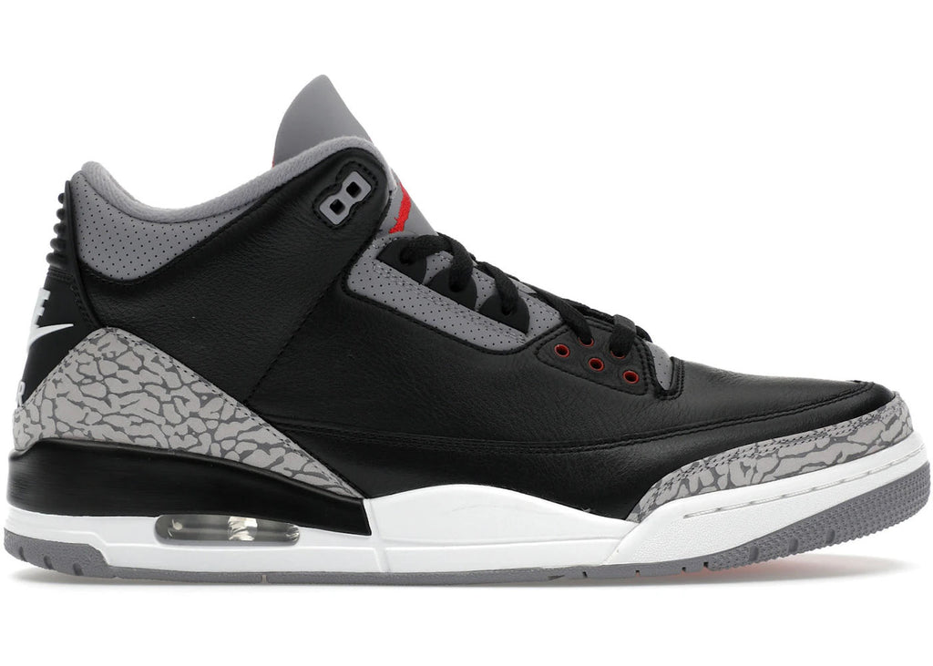Jordan 3 Retro OG Black Cement (2024) - Lightly Used, OG All