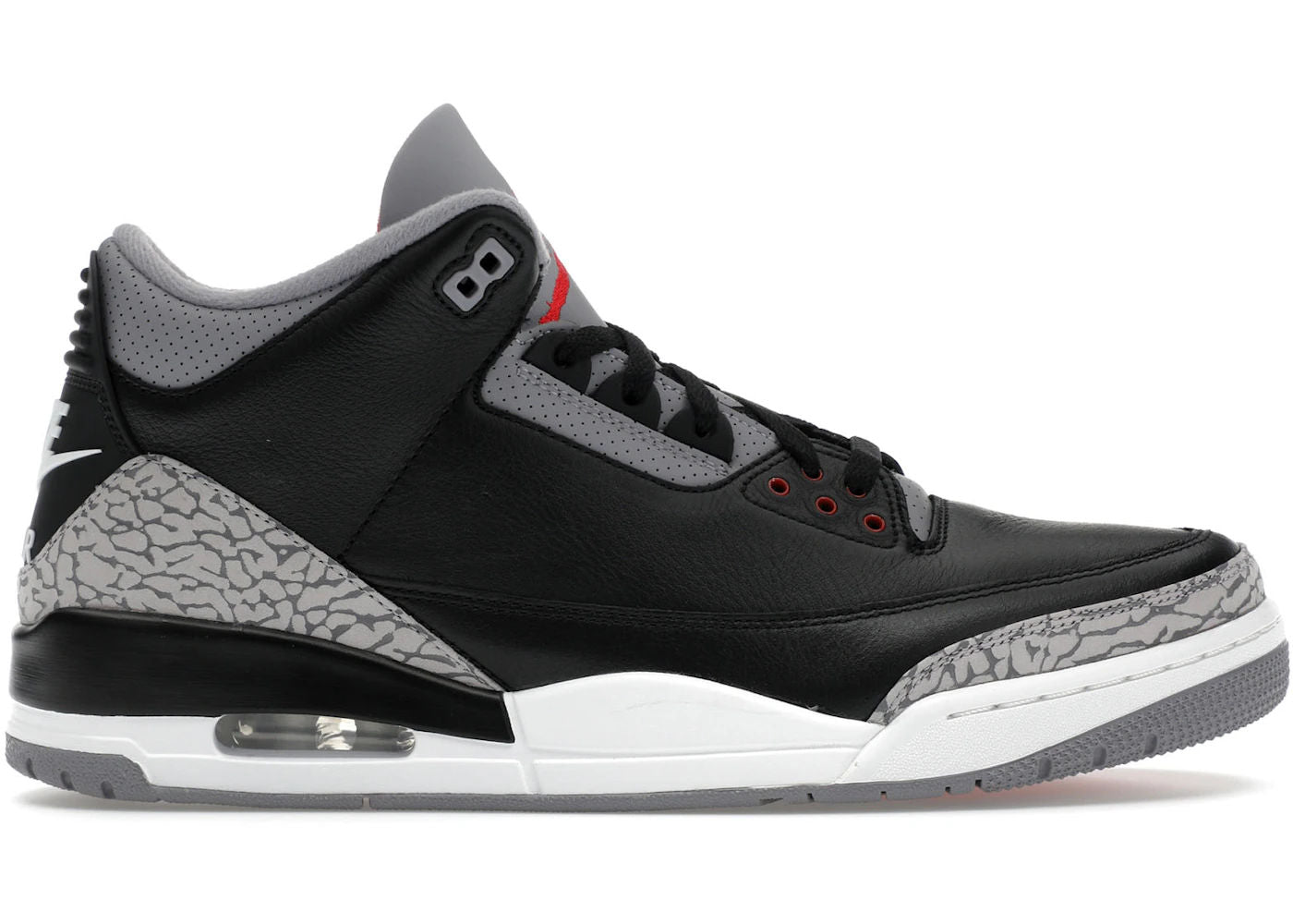 Jordan 3 Retro OG Black Cement (2024) - Lightly Used, OG All