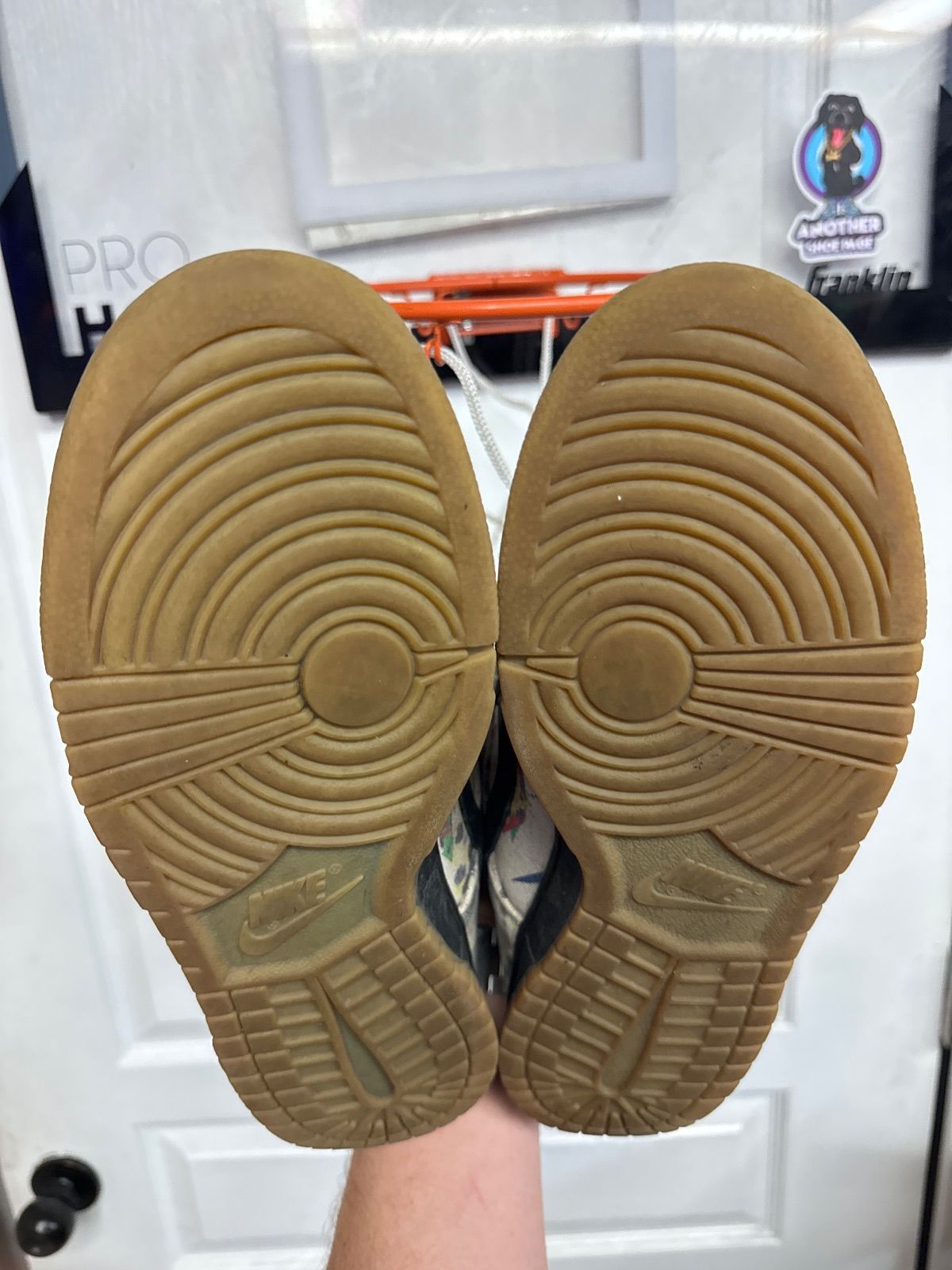 Nike SB Dunk Low Supreme Rammellzee - Lightly Used, OG Box/Missing White Laces