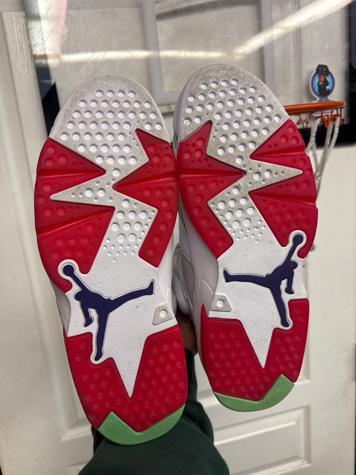 Jordan 6 Retro Hare - Worn 1X, Og All