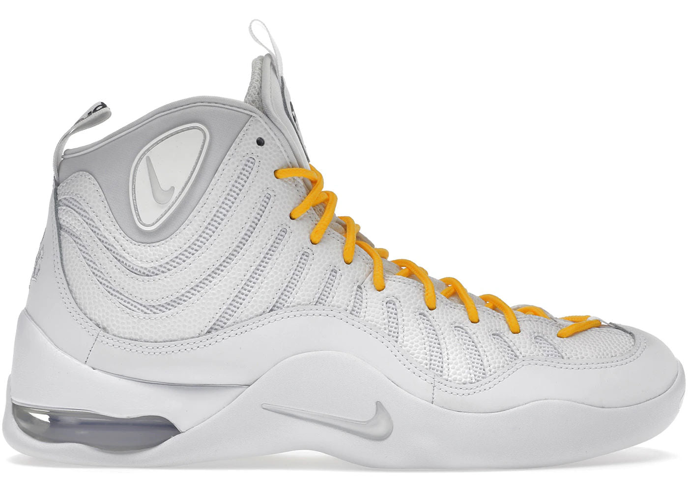 Nike Air Bakin SP Supreme White - Tried On, OG Box/Missing Yellow Laces