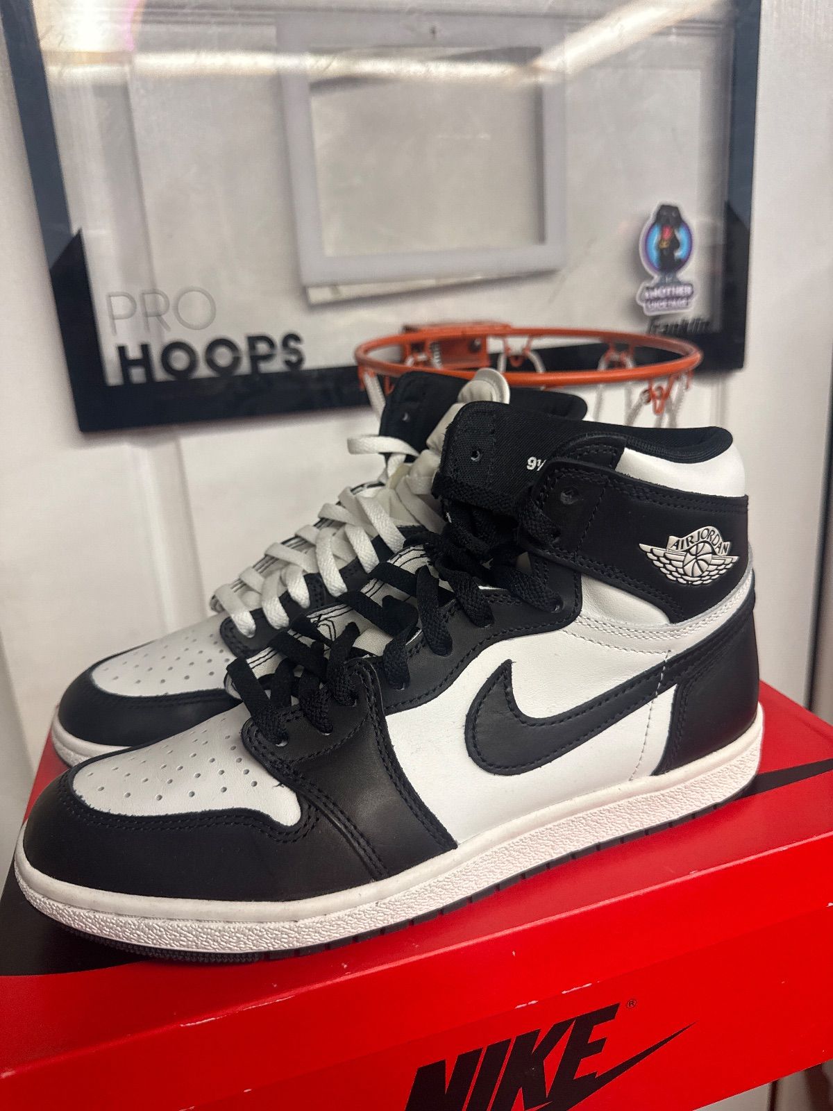 Jordan 1 Retro High '85 Black White (2023) - Lightly Used, OG All