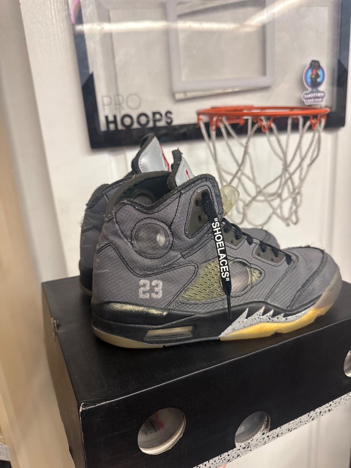 Jordan 5 Retro Off-White Muslin - Lightly Used, OG All W/Flaws