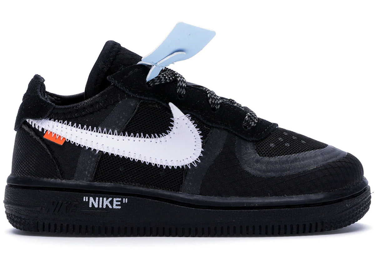 Nike Air Force 1 Low Off-White Black White (TD) - Used, OG all