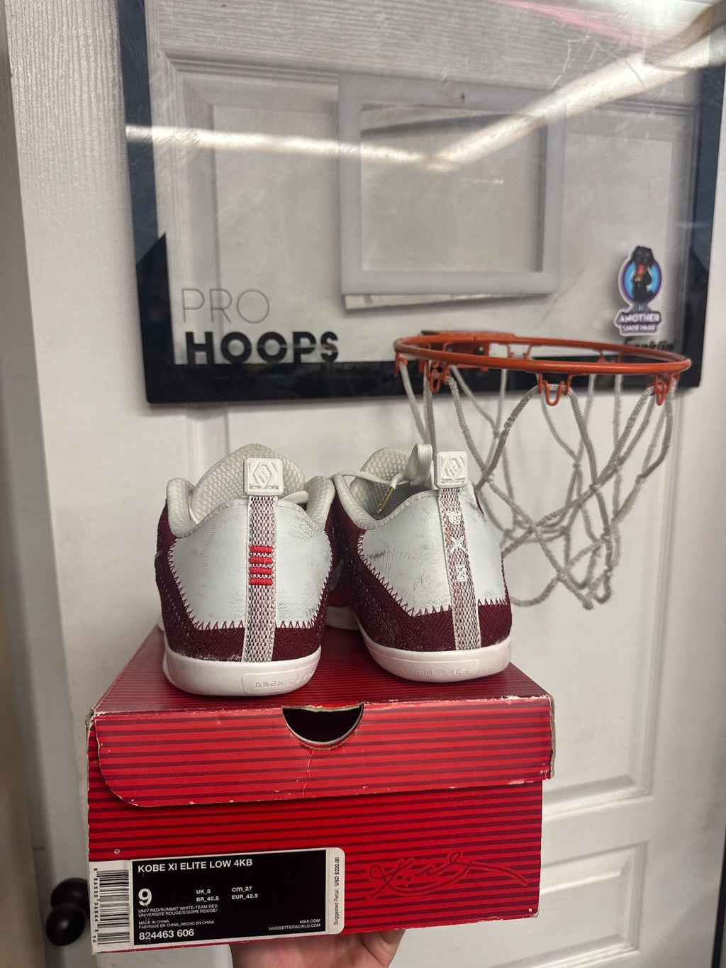 Nike Kobe 11 Elite Low 4KB Red Horse - Lightly Used, OG All